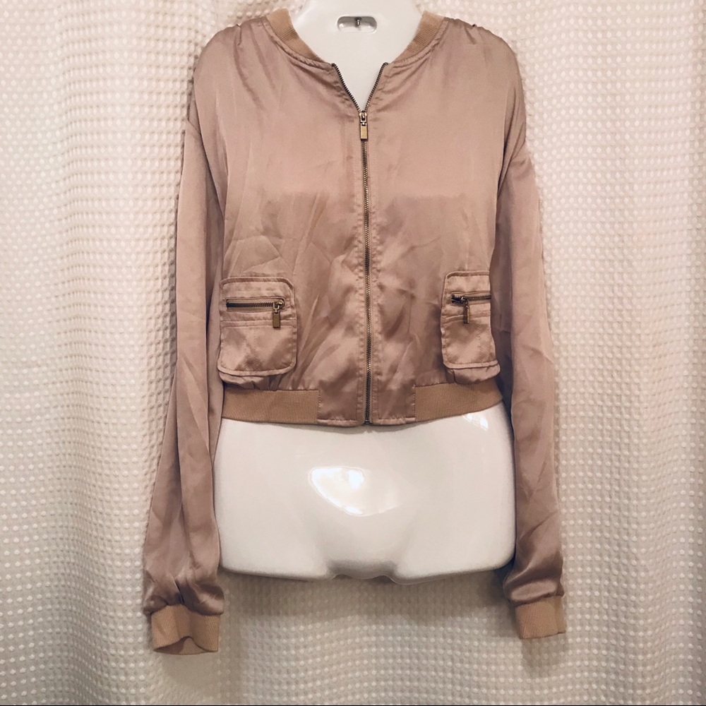 JLO by Jennifer Lopez bomber jacket